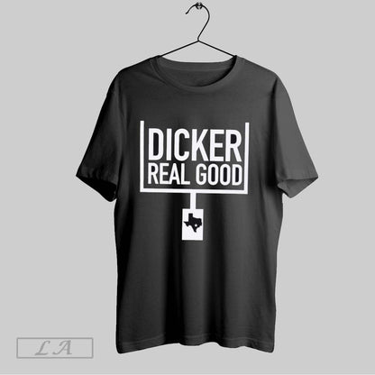 Original Dicker Real Good Texas Football Sweatshirt Retro Collection