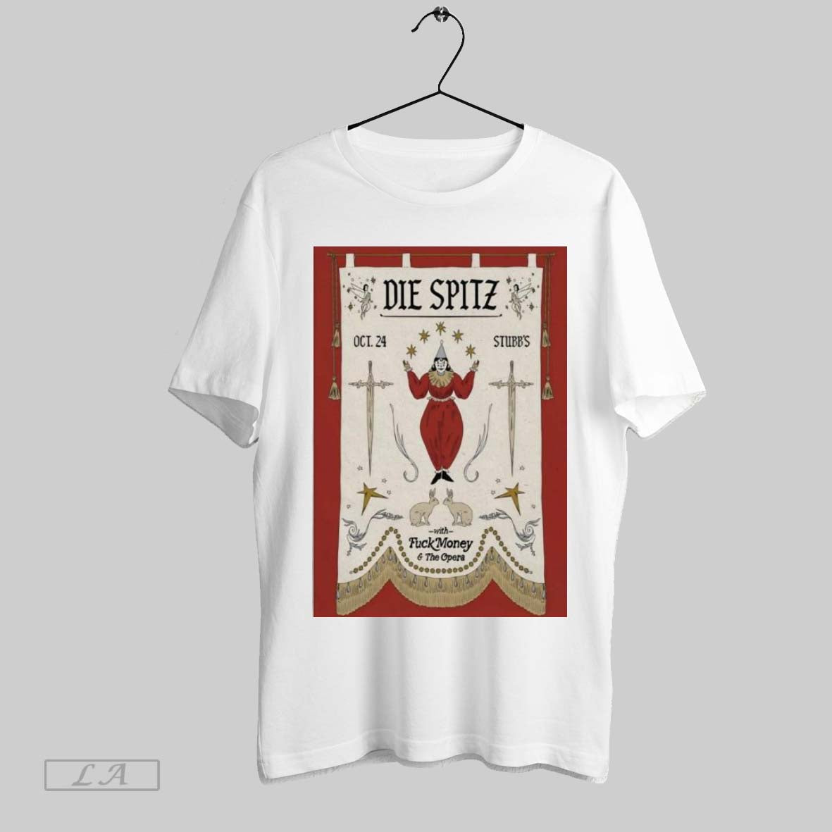 Original Die Spitz Fuck Money Opera Austin Tx 10 24 2025 Ladies Tank