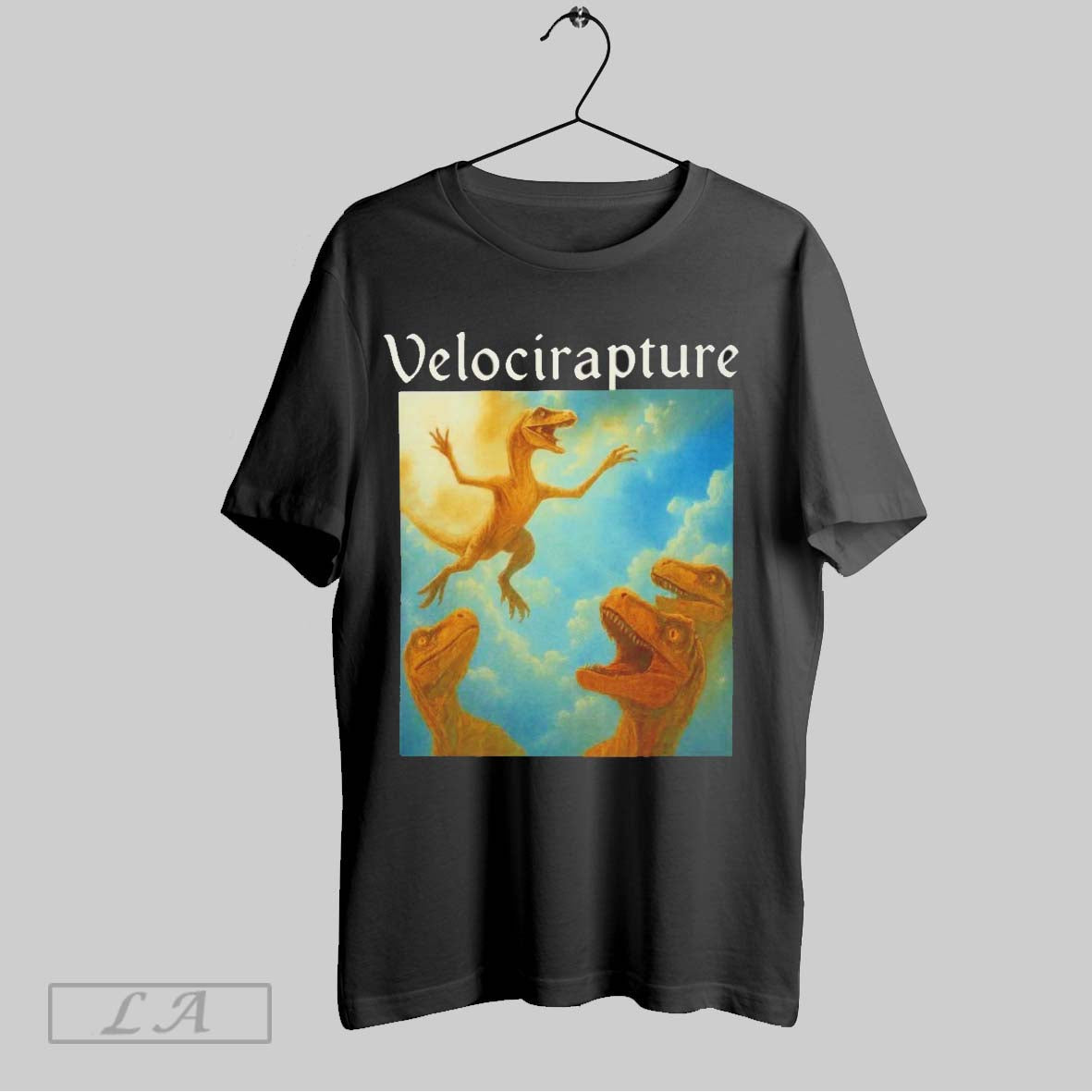Original Dinosaur Velocirapture TShirt Trendy Look