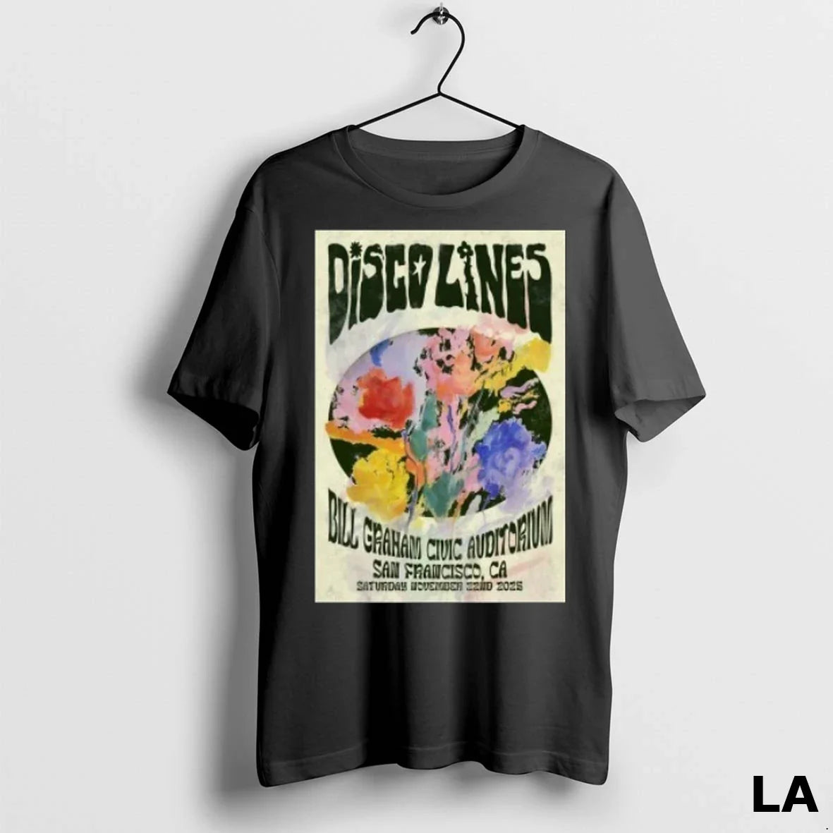 Original Disco Lines San Francisco Show Nov 22 2025 Tee Stylish Look