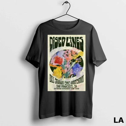 Original Disco Lines San Francisco Show Nov 22 2025 Tee Stylish Look