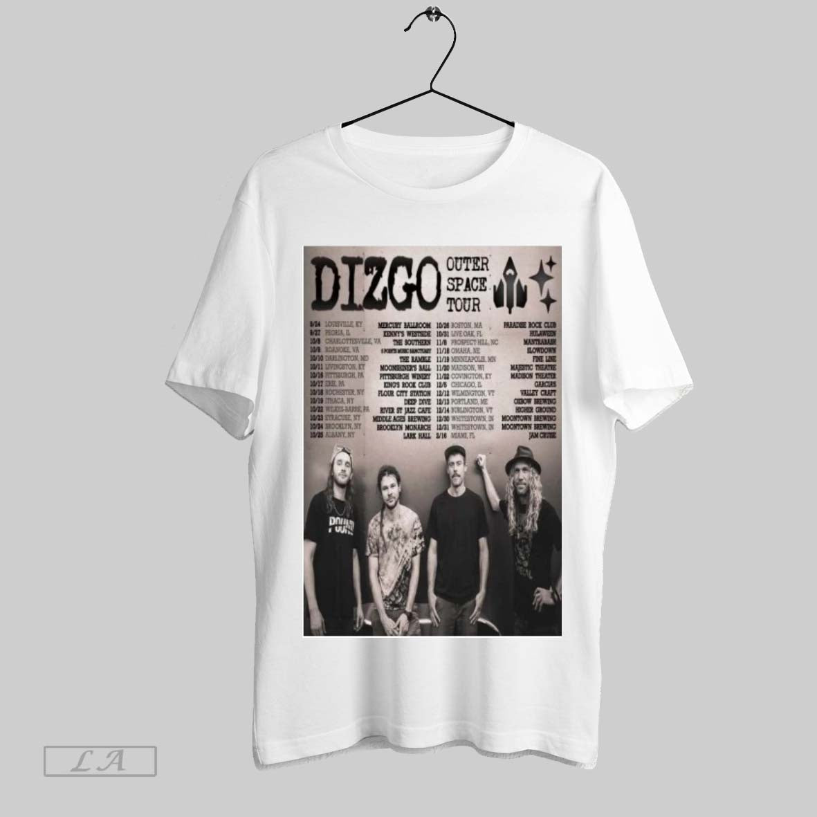 Original Dizgo Outer Space Tour 2025 2026 Long Sleeve Designer