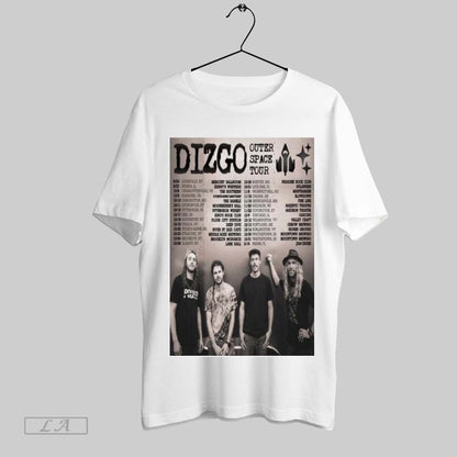 Original Dizgo Outer Space Tour 2025 2026 Long Sleeve Designer