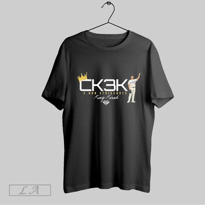 Original Dodgers Clayton Kershaw King Kersh Ck3K 3000 Strikeouts