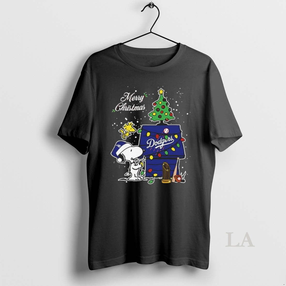 Original Dodgers Shop Merry Snoopy Los Angeles Dodgers Long Sleeve