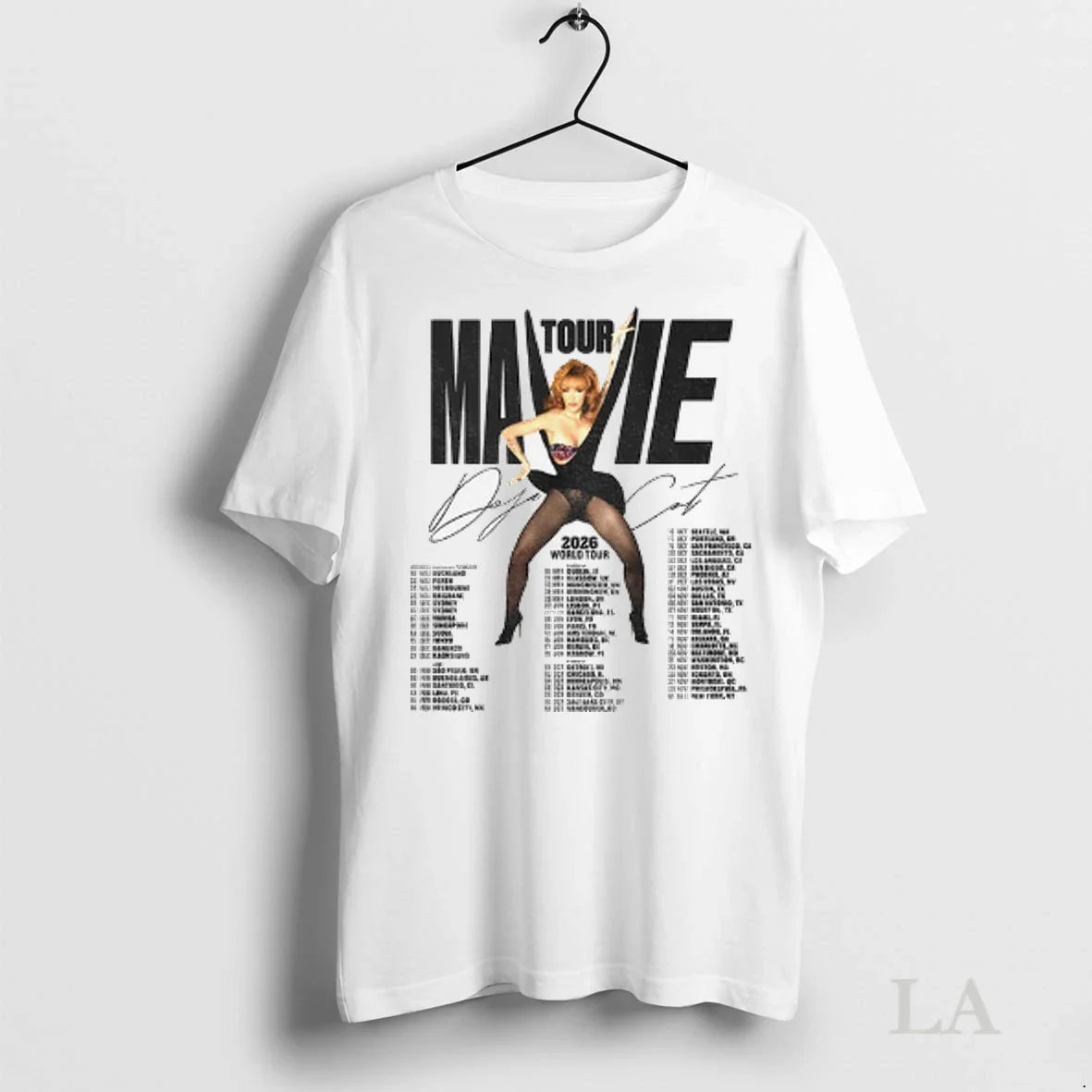Original Doja Cat Tour Ma Vie World Tour 2026 Long Sleeve Classic