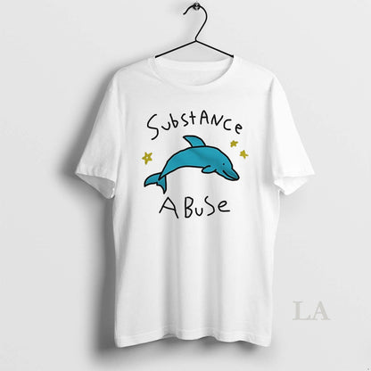 Original Dolphin Substance Abuse Tank Top Authentic Apparel