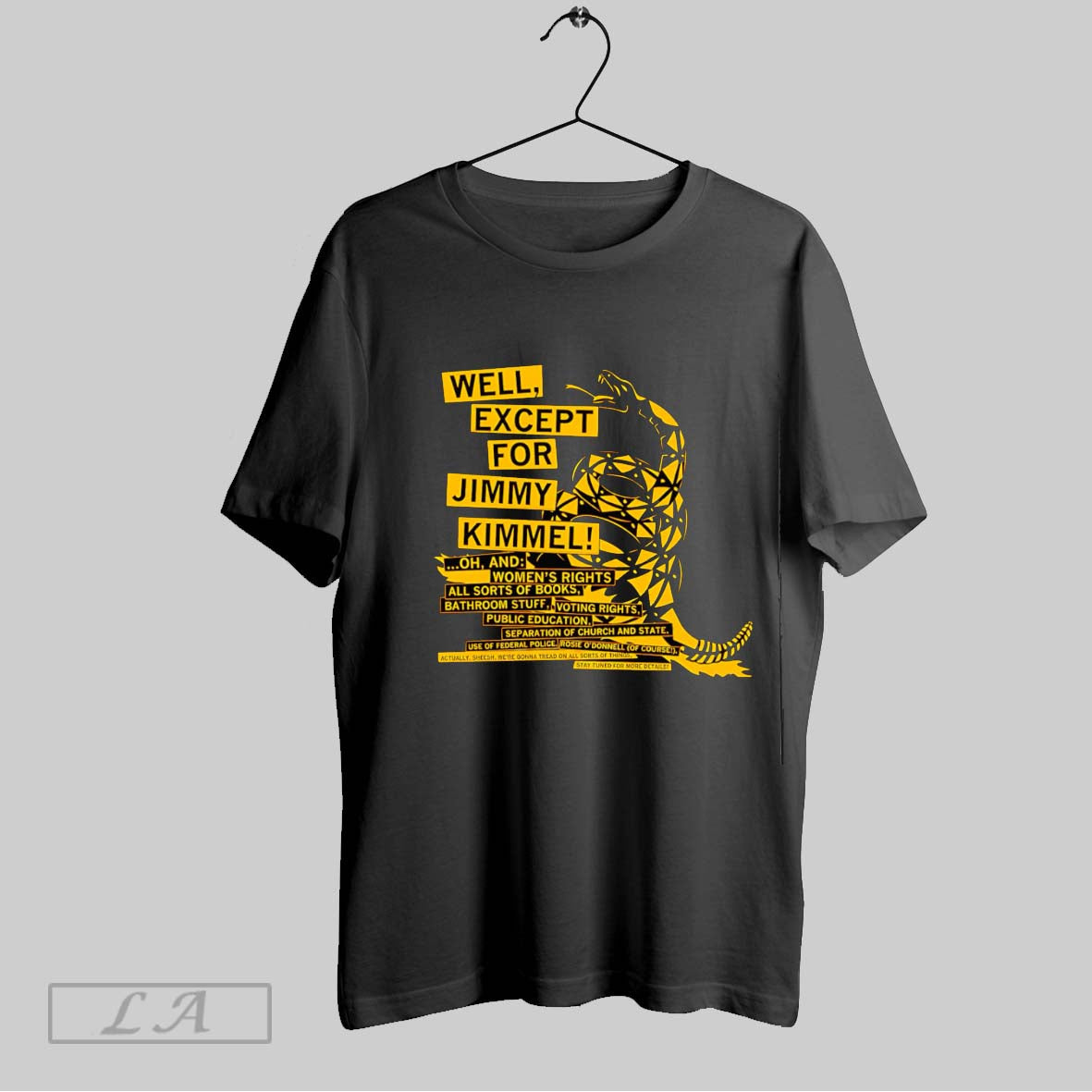 Original Dont Tread Me Except Jimmy Kimmel Sweatshirt Classic Look