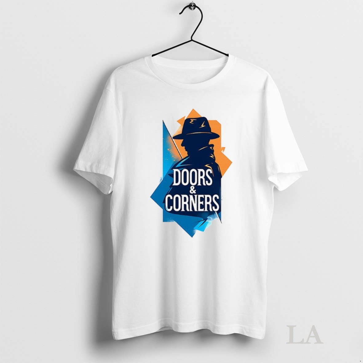 Original Doors And Corners Silhouette Tank Top Elegant Art
