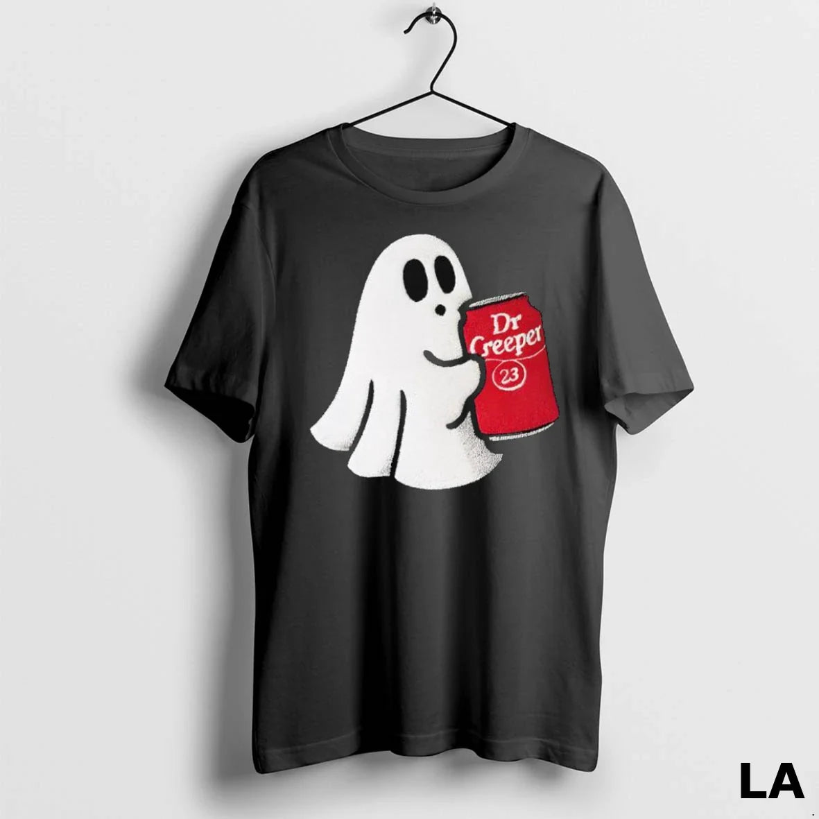 Original Dr Pepper Ghost Embroidery Hoodie Premium Merch