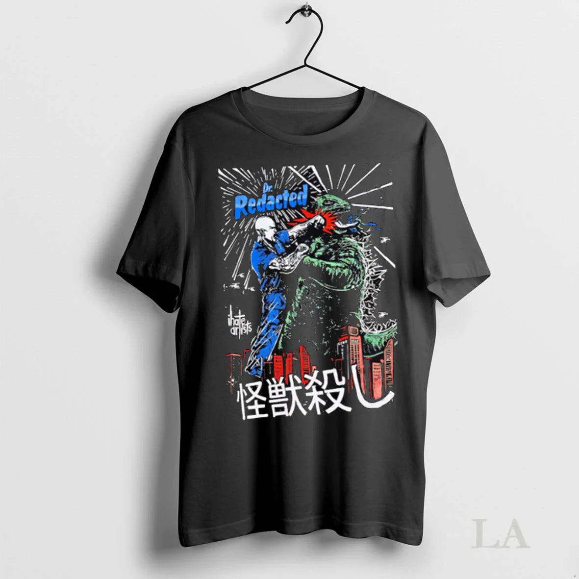 Original Dr Redacted Kaiju Battle Tee Exclusive Collection