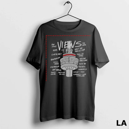 Original Drake Views Sketchbook TShirt Elegant Fashion