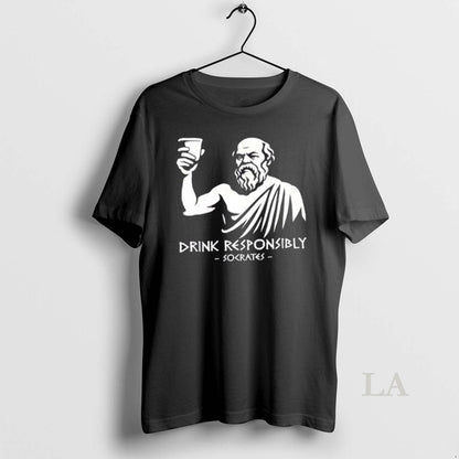 Original Drink Responsably Socrates Tank Top Premium Design