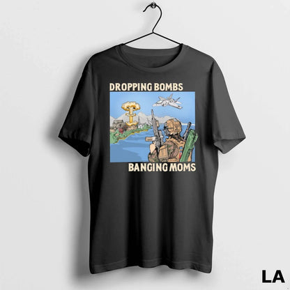 Original Dropping Bombs Banging Moms Notinregs Tank Top Unique Design