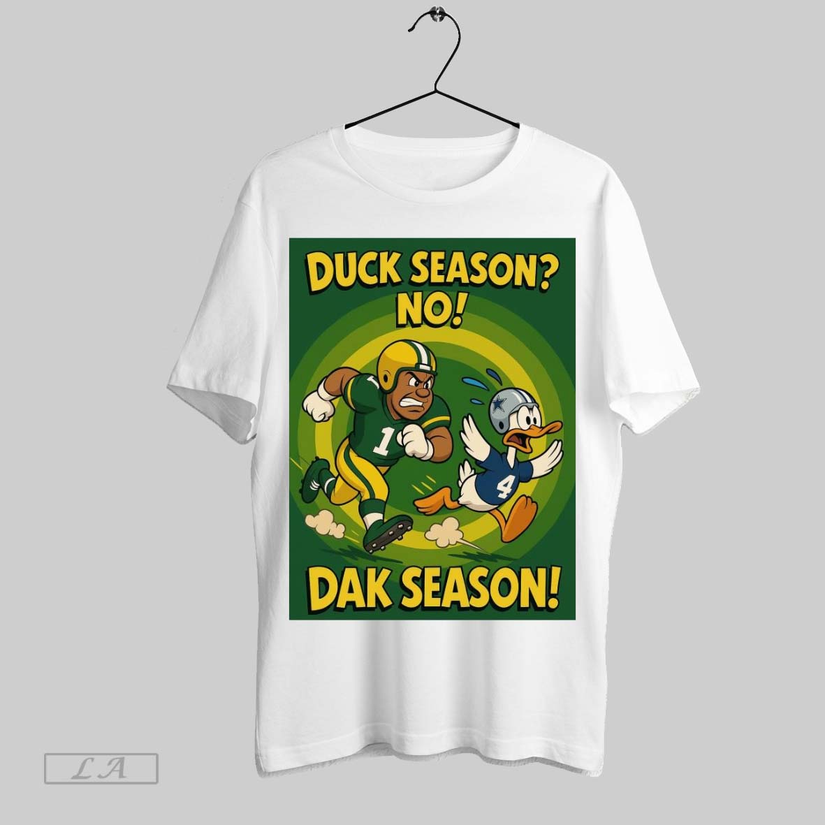 Original Duck Season No Dak Season Green Bay Packers Vs Dallas