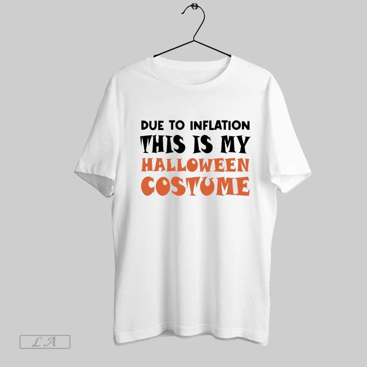 Original Due To Inflation This Is My Halloween Costume Hoodie