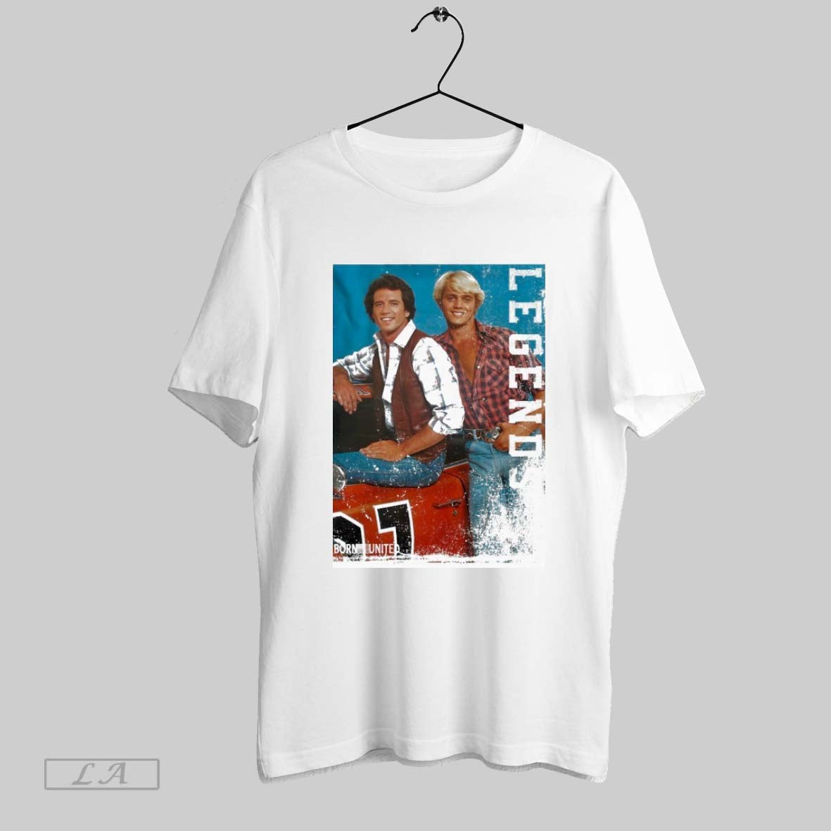 Original Dukes Hazzard Legends Born United TShirt Premium Outfit