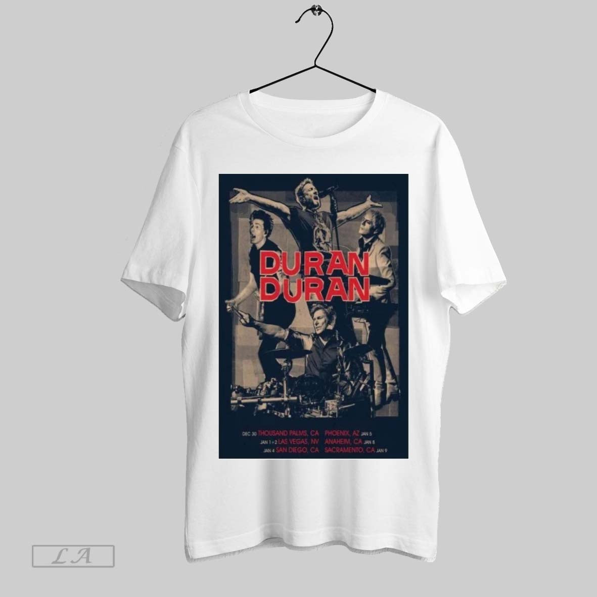 Original Duran Duran New Year Show 2025 Tank Top Retro Gift