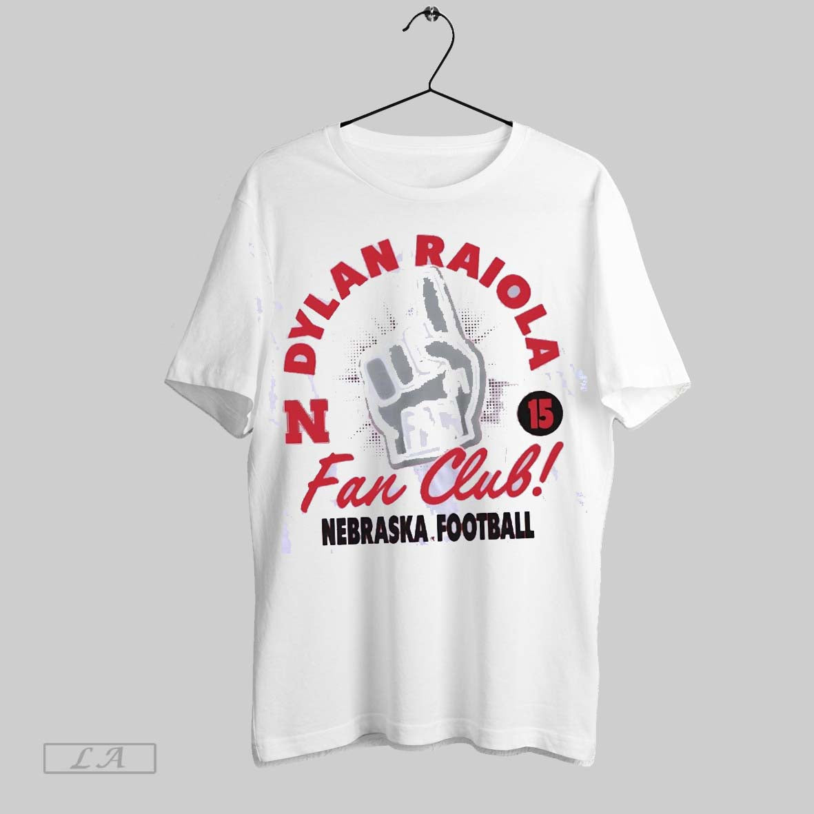 Original Dylan Raiola Club Nebraska Football Tee Modern Collection