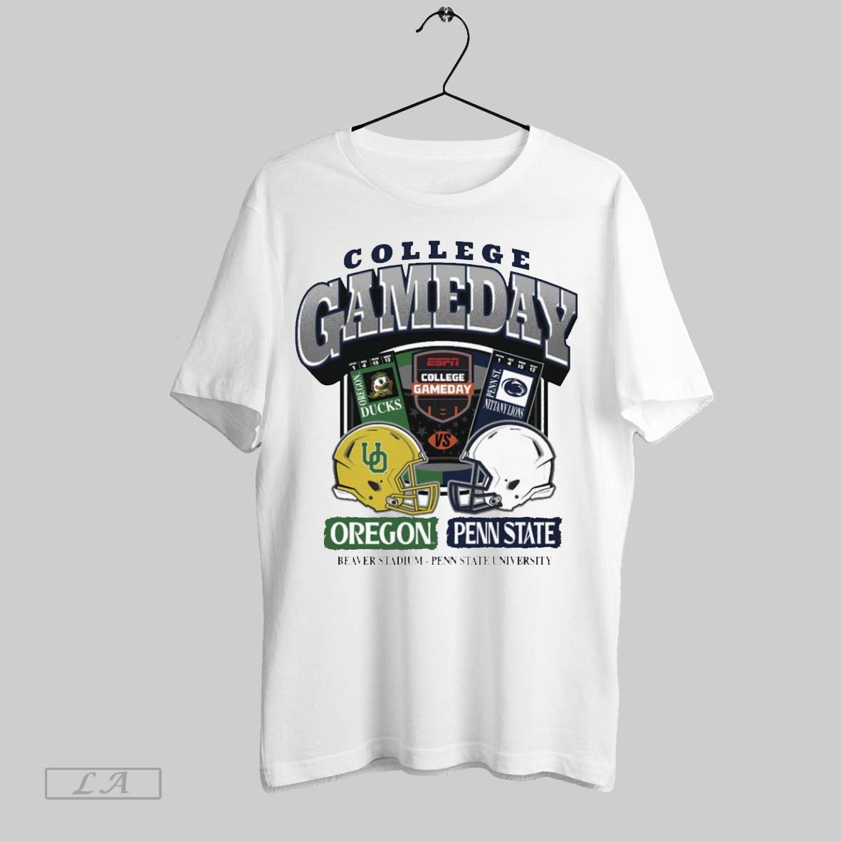 Original Espn College Gameday Oregon Ducks Vs Penn State Nittany