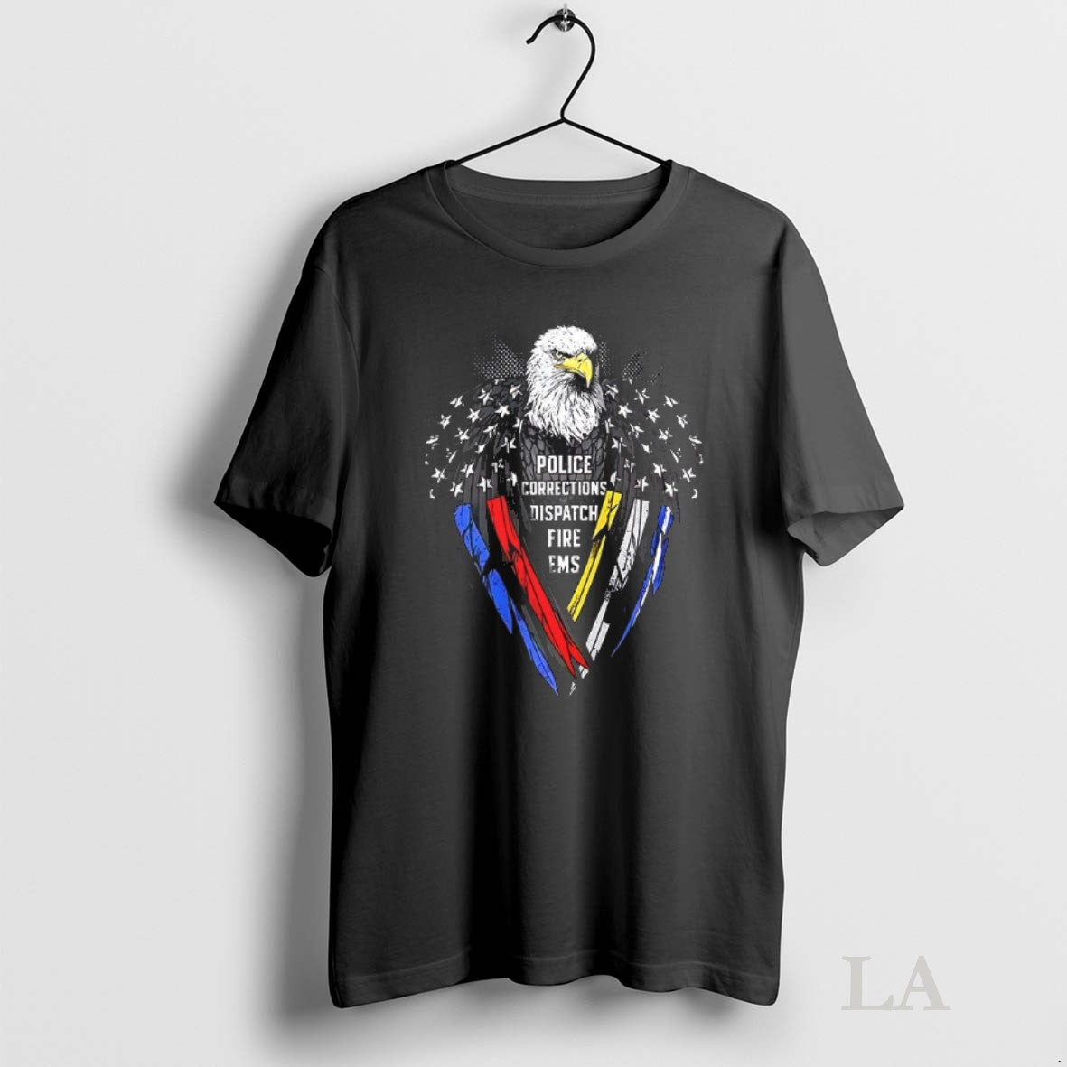 Original Eagle Police Corrections Dispatch Fire Ems TShirt Elegant
