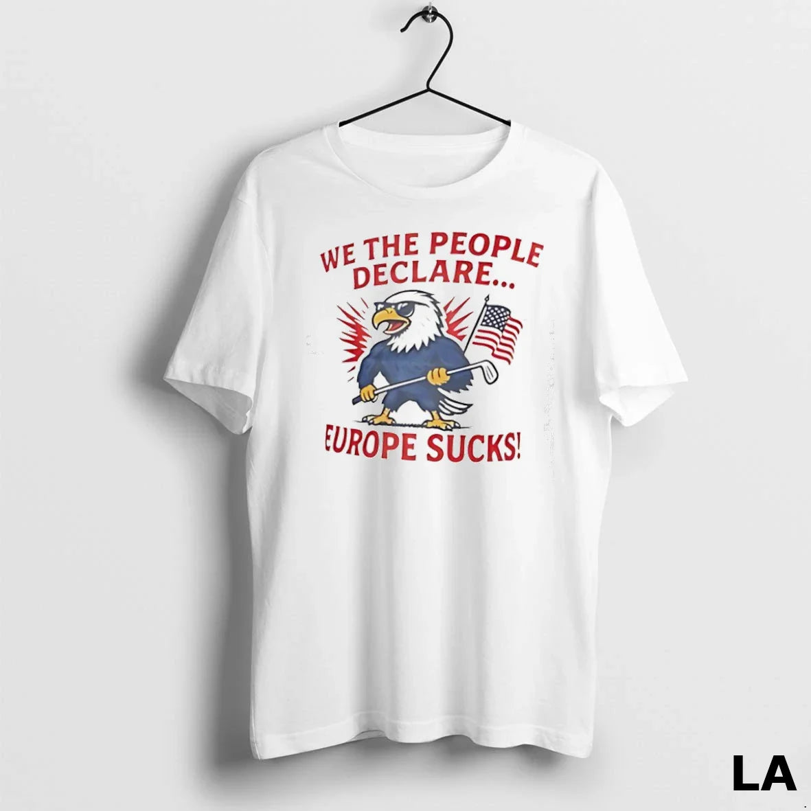 Original Eagle We People Declare Europe Sucks Long Sleeve Trendy Art