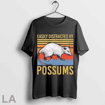 Original Easily Distracted Possums Sunset Animal Shirt Exclusive Merch