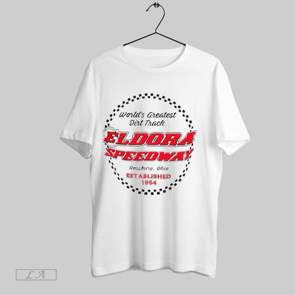 Original Eldora Speedway Worlds Greatest Dirt Track Rossburg Ohio Est