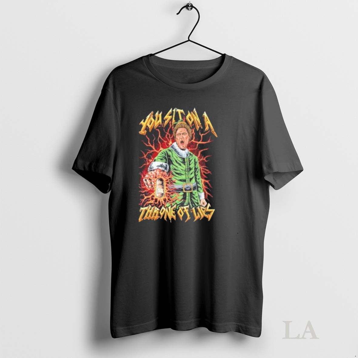 Original Elf You Sit Throne Lies Tank Top Vintage Merch
