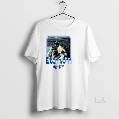 Original Elton John X La Dodger Stadium Hoodie Authentic Style