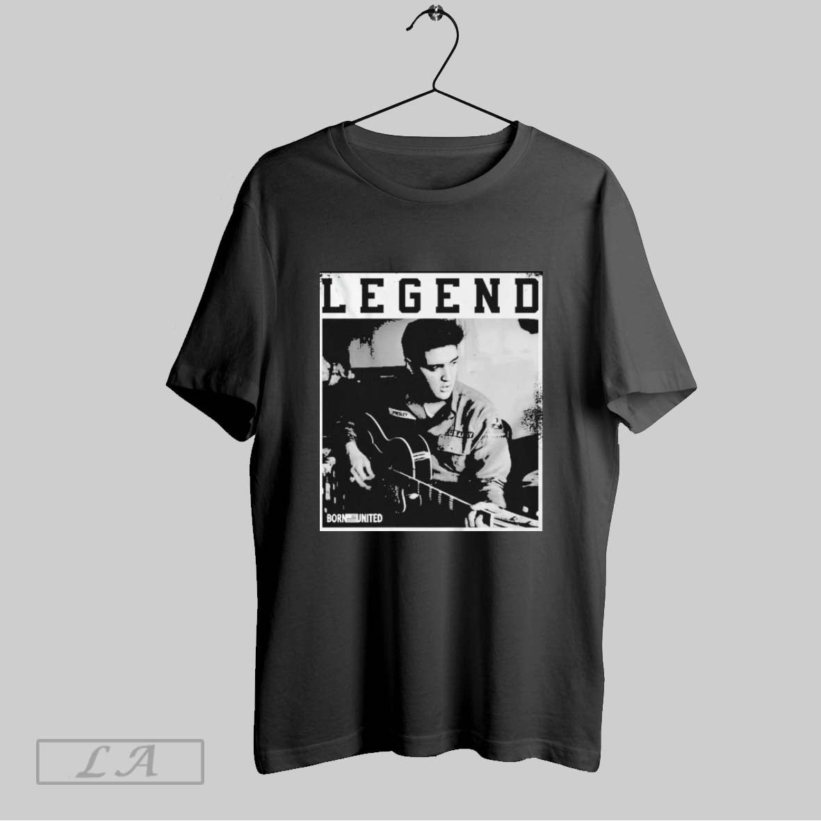 Original Elvis Presley King Legend Born United TShirt Authentic