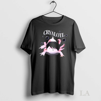 Original Emo Axolotl Cryalotl Sweatshirt Designer Apparel