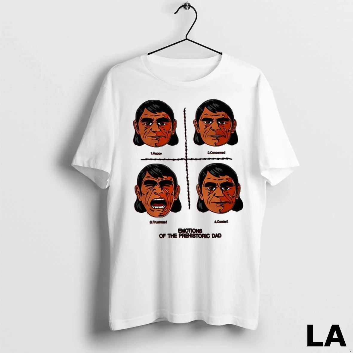 Original Emotions Prehistoric Dad Tee Elegant Fashion