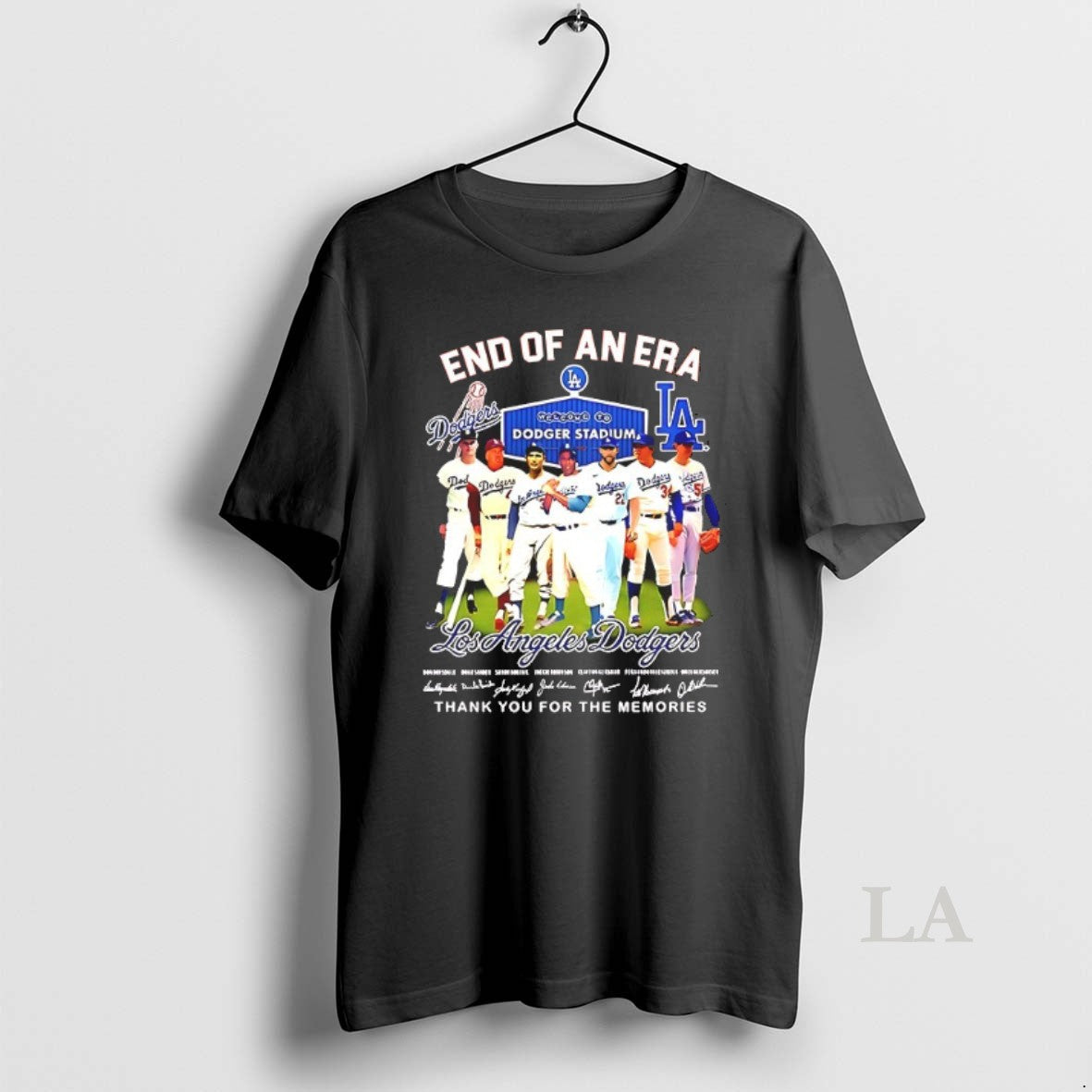 Original End Era Los Angeles Dodgers Baseball Stadium Players