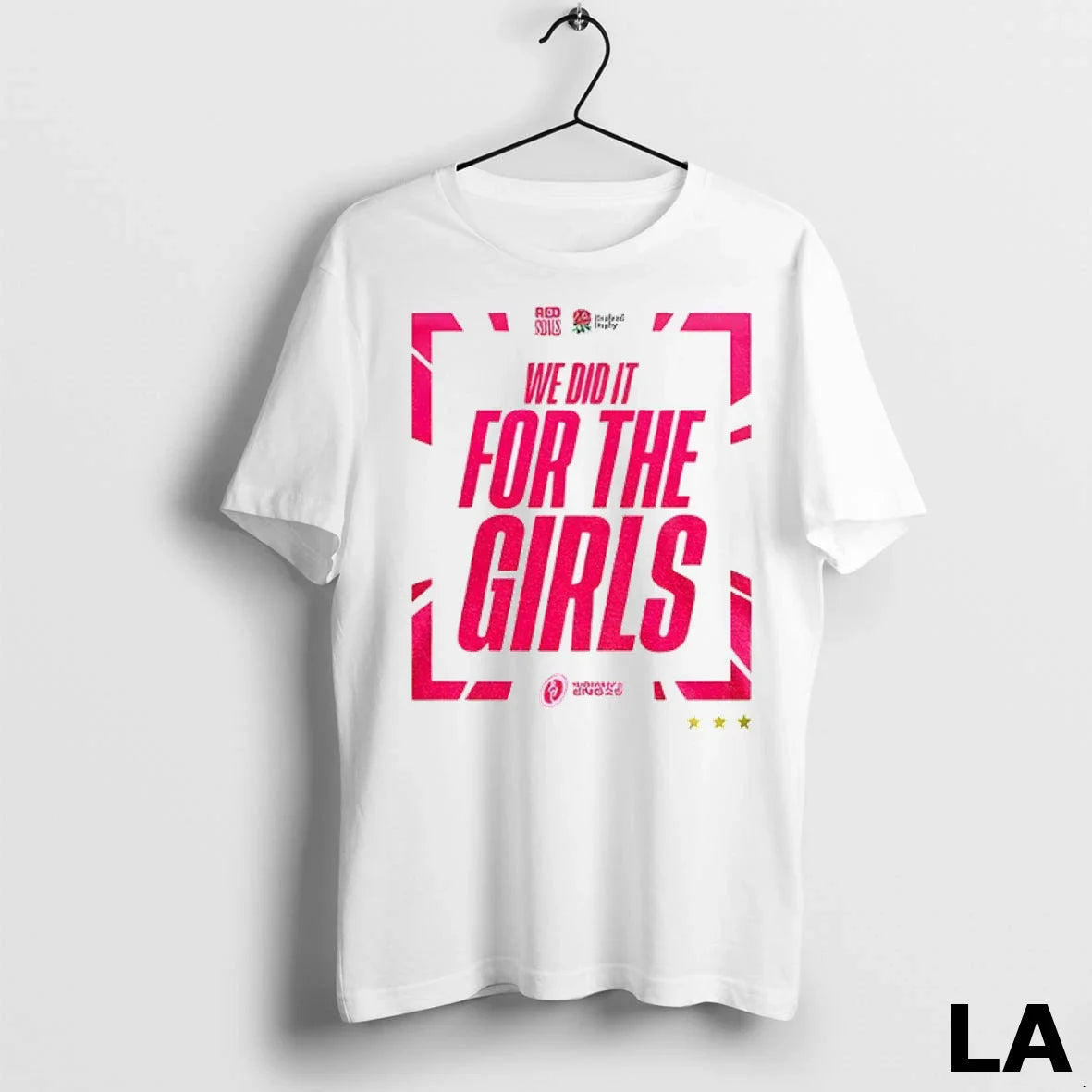 Original England 2025 Womens Rugby World Cup Champions We Did It Tank
