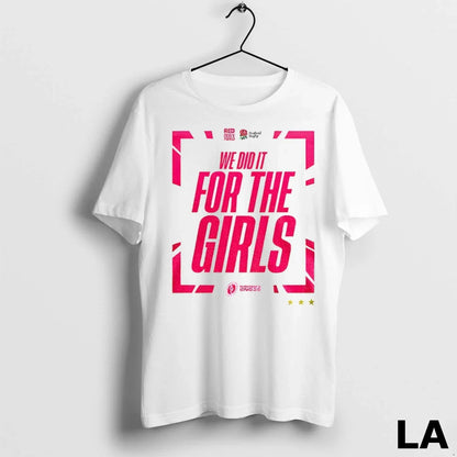 Original England 2025 Womens Rugby World Cup Champions We Did It Tank