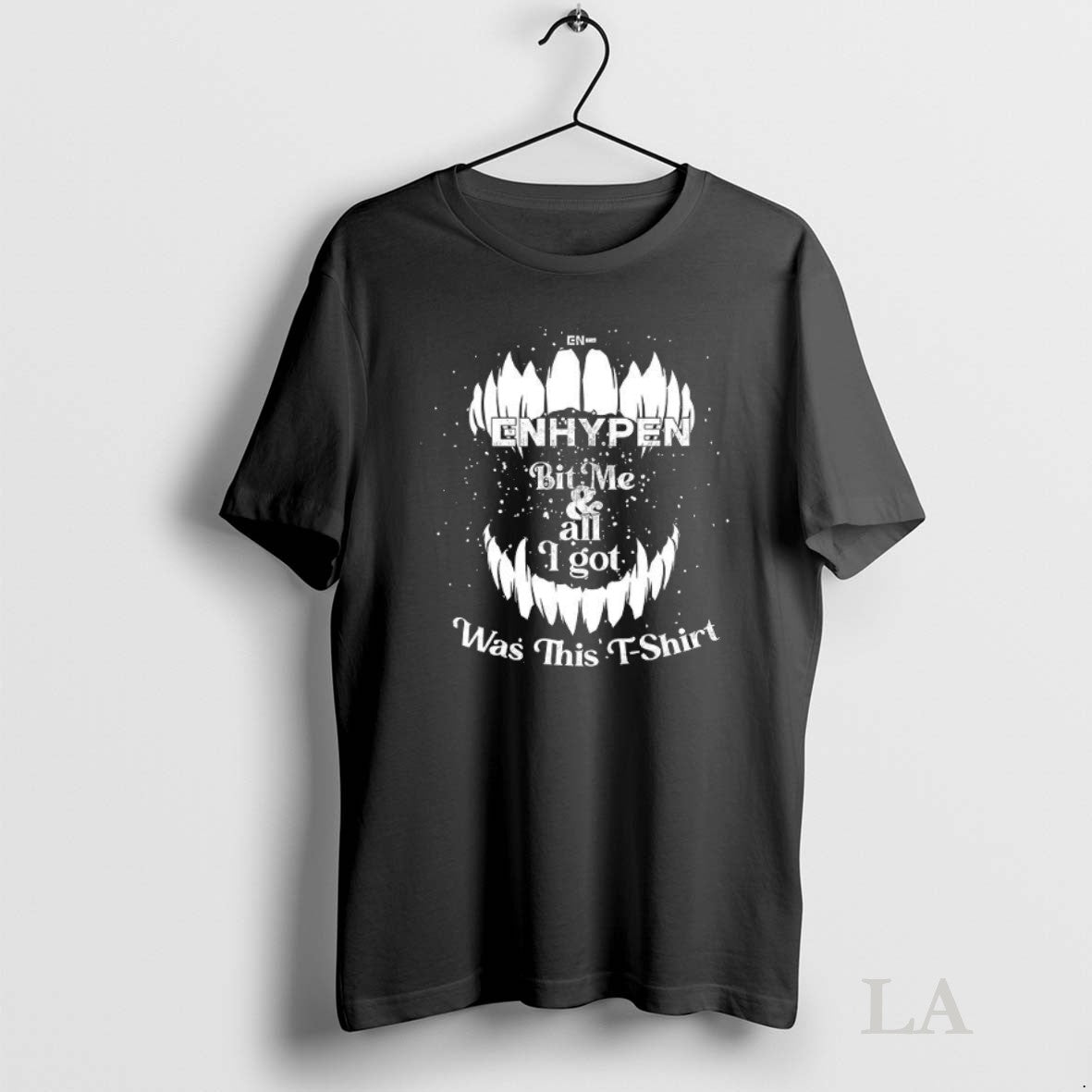 Original Enhypen Bit Me All Mi Got Was This Tee Retro Design