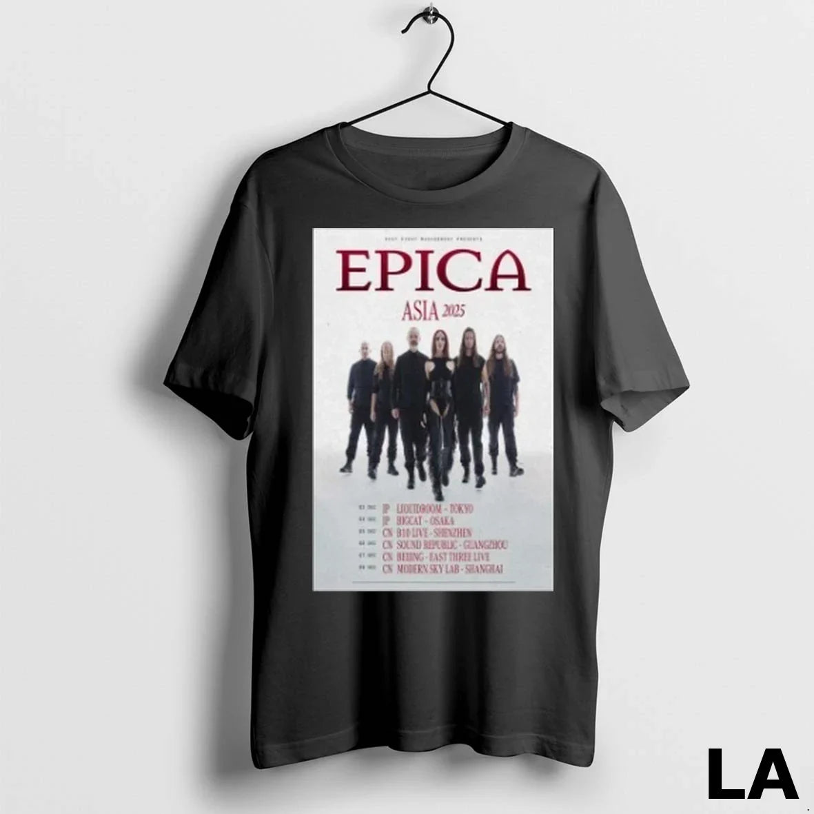 Original Epica 2025 Concert Tour Shirt Unique Gift