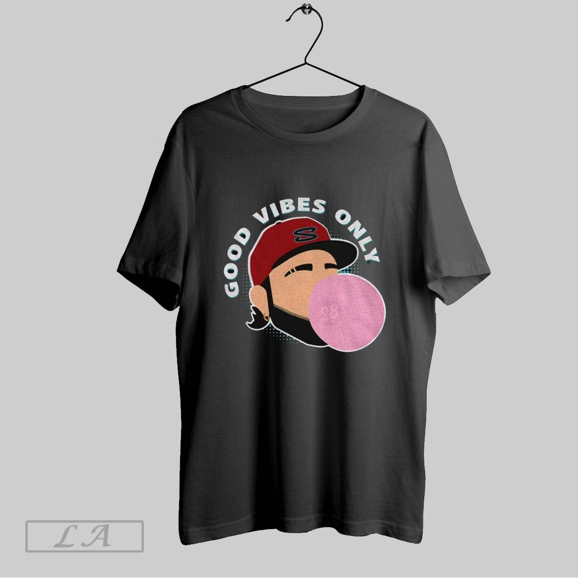 Original Eugenio Suarez Big Head Blowing Bubble Gum Seattle Mariners