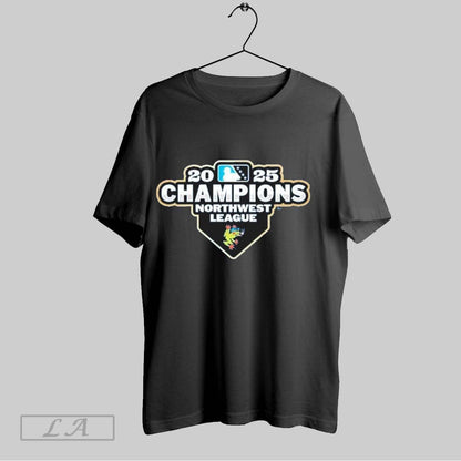 Original Everett Aquasox 2025 Northwest League Champions Logo Hoodie