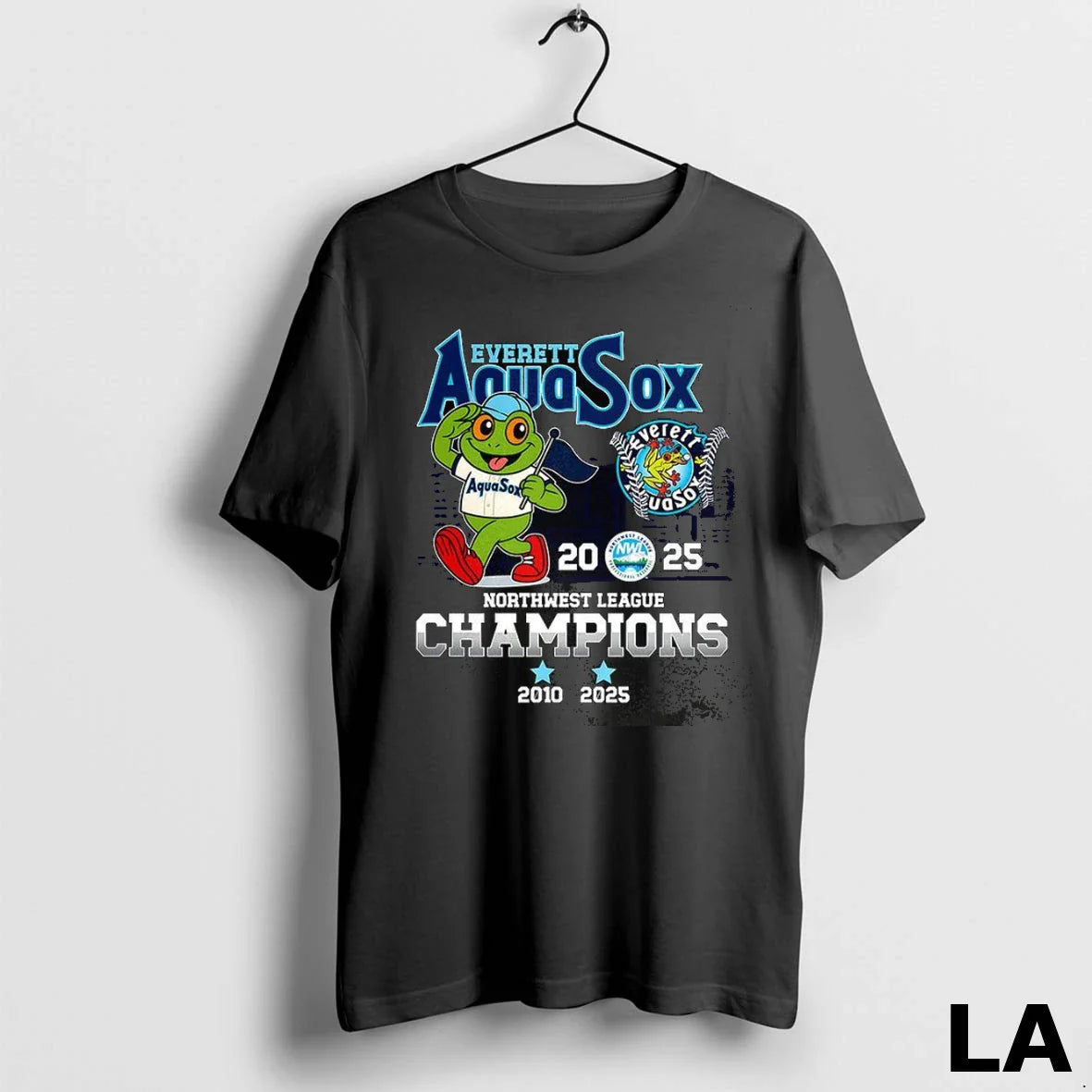 Original Everett Aquasox Baseball Northwest League Champions 2025