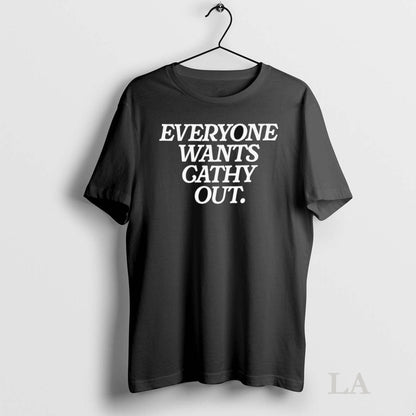 Original Everyone Wants Cathy Out Hoodie Retro Collection