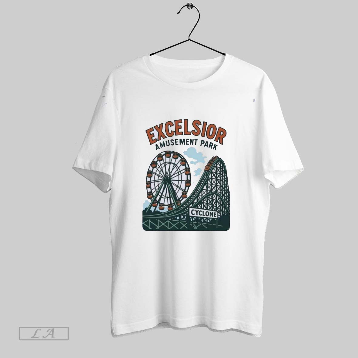 Original Excelsior Amusement Cyclone Park Sweatshirt Vintage Merch