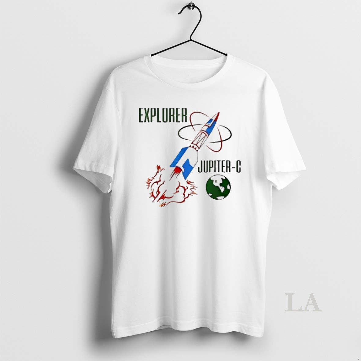 Original Explorer Jupiter C Rocket Hoodie Vintage Outfit