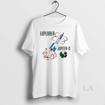 Original Explorer Jupiter C Rocket Hoodie Vintage Outfit