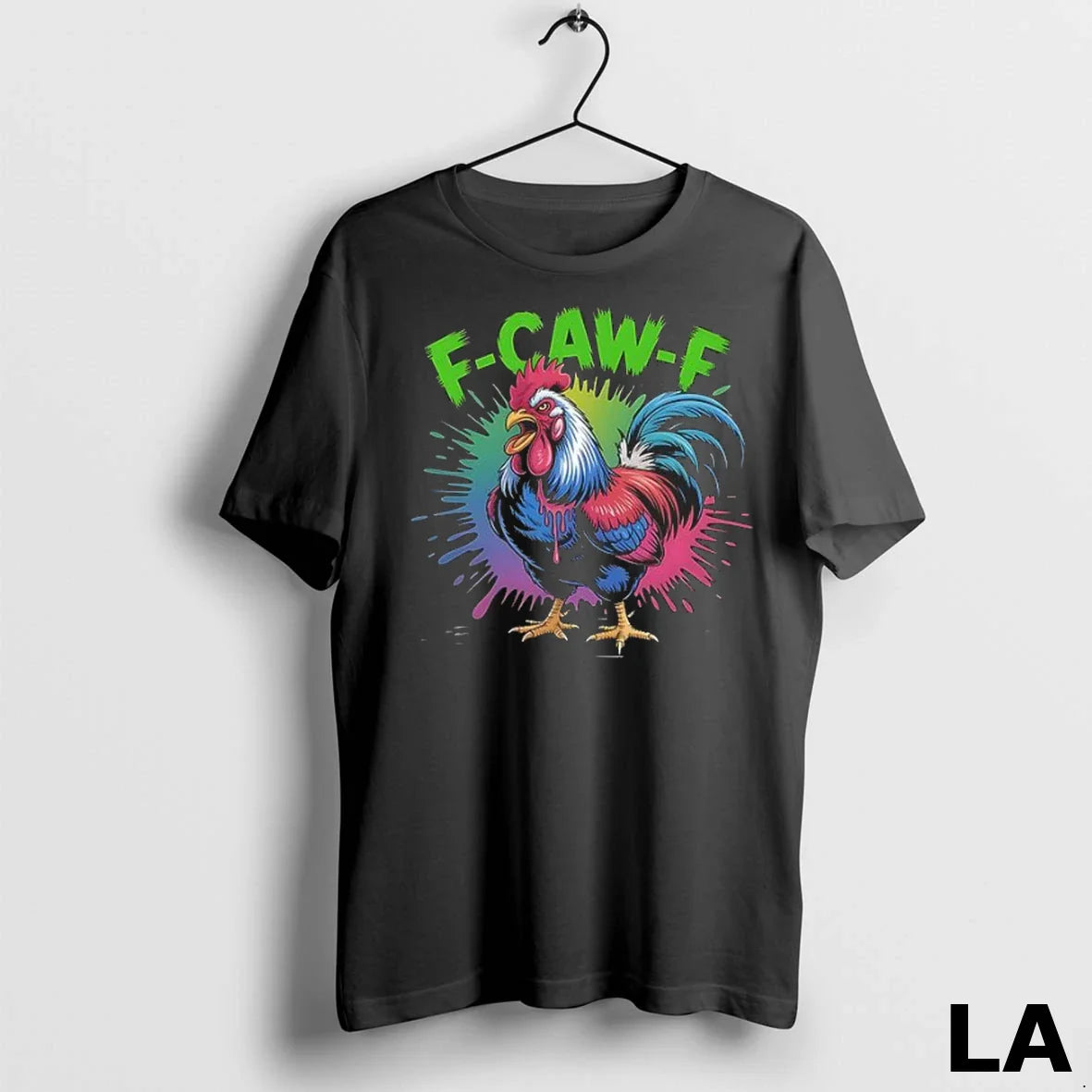 Original F Caw F Rooster Meme Art TShirt Premium Style