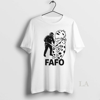 Original Fafo Police Officer Riot Gear Shirt Modern Art
