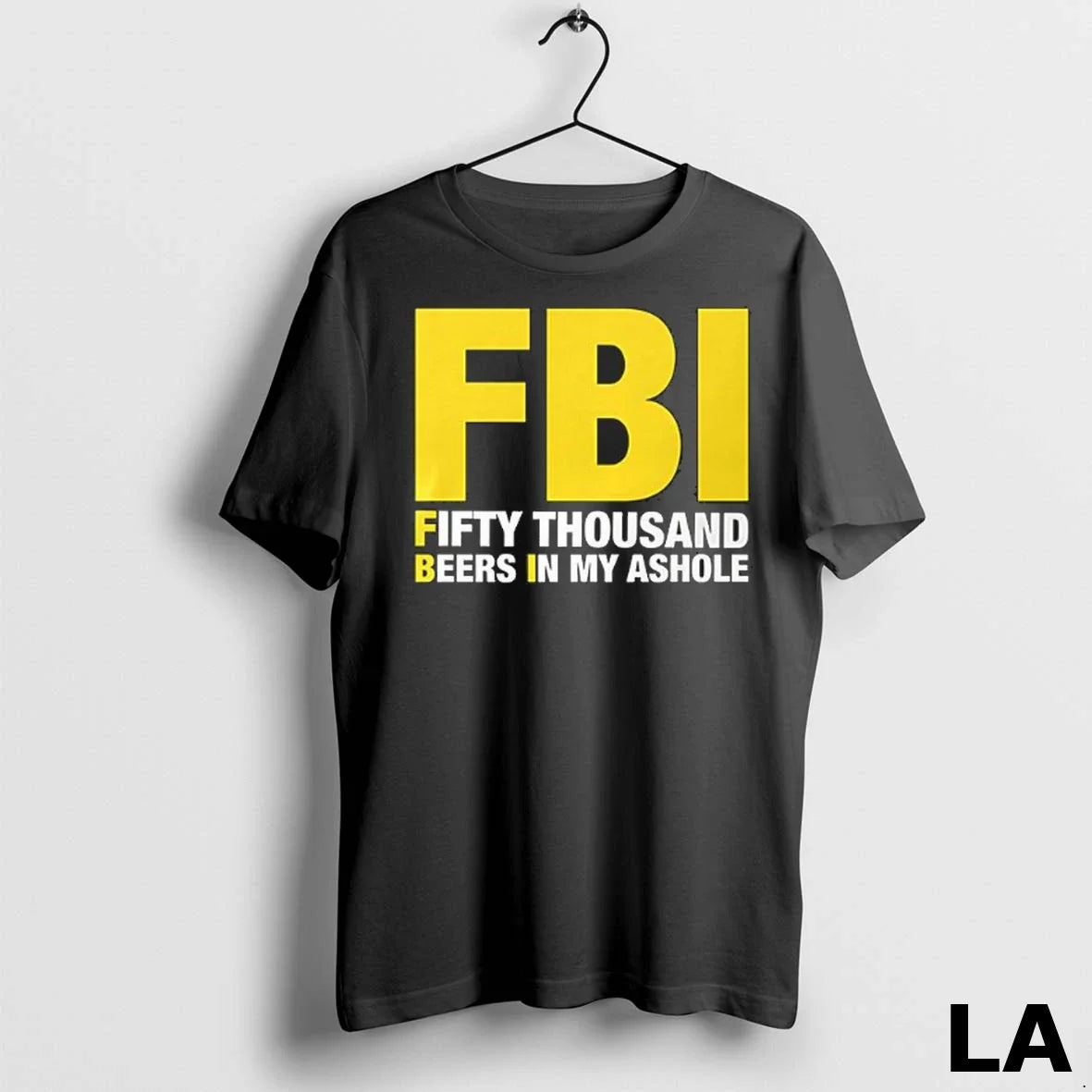 Original Fbi Fifty Thousand Beers My Ashole Tank Top Designer Style