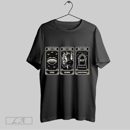 Original Fdt Fangs Demons Tombstones Halloween Sweatshirt Premium Look