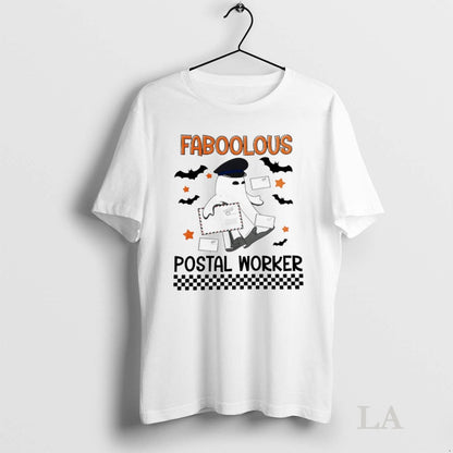 Original Fab Boo Lous Postal Worker Halloween Tank Top Premium Gift